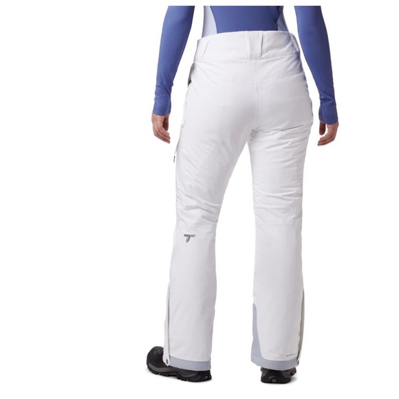 Columbia women’s white snow pants - Picture 7 of 10